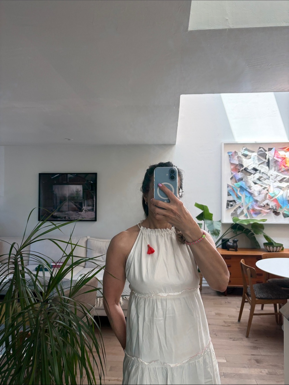 Club Monaco Tiered Midi Dress - Picture 7 of 7